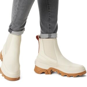 BREX BOOT CHELSEA WATERPROOF in Natural, Sea Salt Colour, Size 7